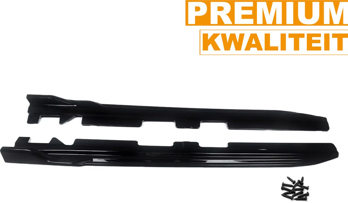 Zijscherm Afwerkingslijst - Voor BMW X3 X3M G01/X4 X4M G02 (2018-2023) - Zijkant - Gloss Black - Auto accessoires