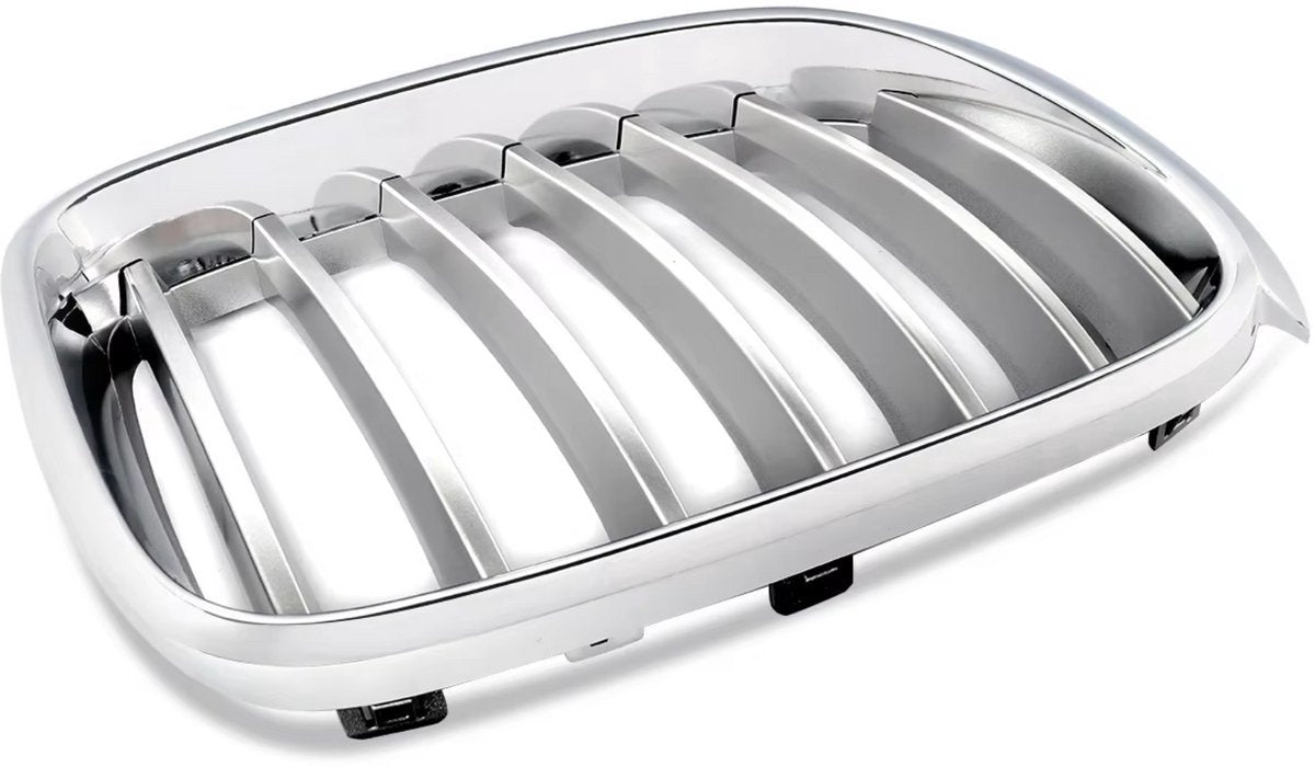 Grille Stravix - Voorbumper grille - Voor BMW F34 328i/335i 3 Serie GT (2013-2019) - Chroom & Zwart - Links & Rechts - Auto accessoires