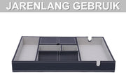 Sieradendoos - Juwelendoos - Sieradenopbergdoos – 6-vaks – Luxe – Organizer voor accessoires