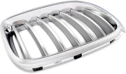 Niergrille Ignaro - Voorbumper Niergrille - Linkerkant - Voor BMW F25 X3/X4 F26 (2014-2017) - Chroom - Auto accessoires