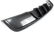 Diffuser Kit Dravon - Achterdiffuser Bumper Deluxe - Voor BMW 1 Serie E82 Coupe 135i M Sport - Carbon Look F1 Stijl - Auto accessoires