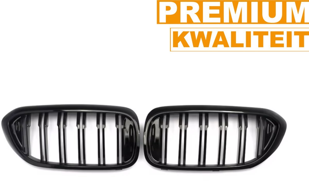 Grille Elite - Voorbumper grille Deluxe - Voor BMW 5 Serie G30/G31 (2017-2018) - Gloss Black - Auto accessoires - Magisch Design