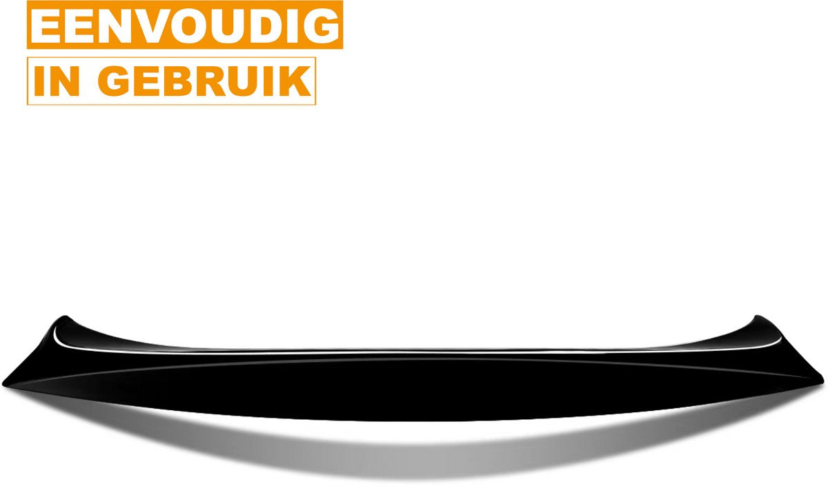 Achterklep Mid Spoiler Vleugel - JDM Stijl - Gloss Zwart - Voor Toyota Corolla Hatchback (2019-2022) - Auto Accessoires