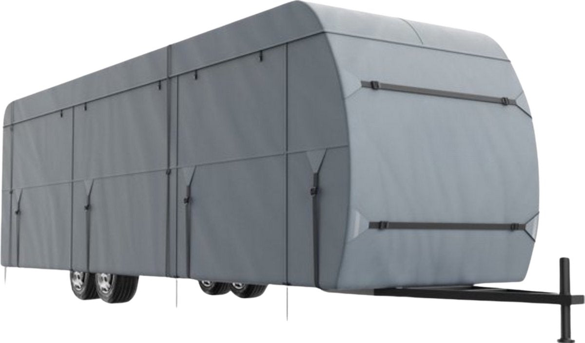 Caravanhoes deluxe - Voor buiten - Camperhoes - Weerbestendige - 642 x 296 x 251 cm - Beschermhoes voor buitenopslag