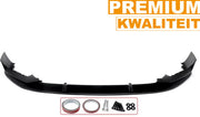 Voorbumper - Voor BMW 5-Serie G30/G31/G38 M Sport 2021-2023 - Auto accessoires - Splitter lip - Gloss Zwart