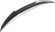 Kofferbak Spoiler Lip - M4 Stijl - Carbon Fiber Look - Gloss Zwart - Voor BMW E93 335i/M3 (2007-2013) - Auto Accessoires