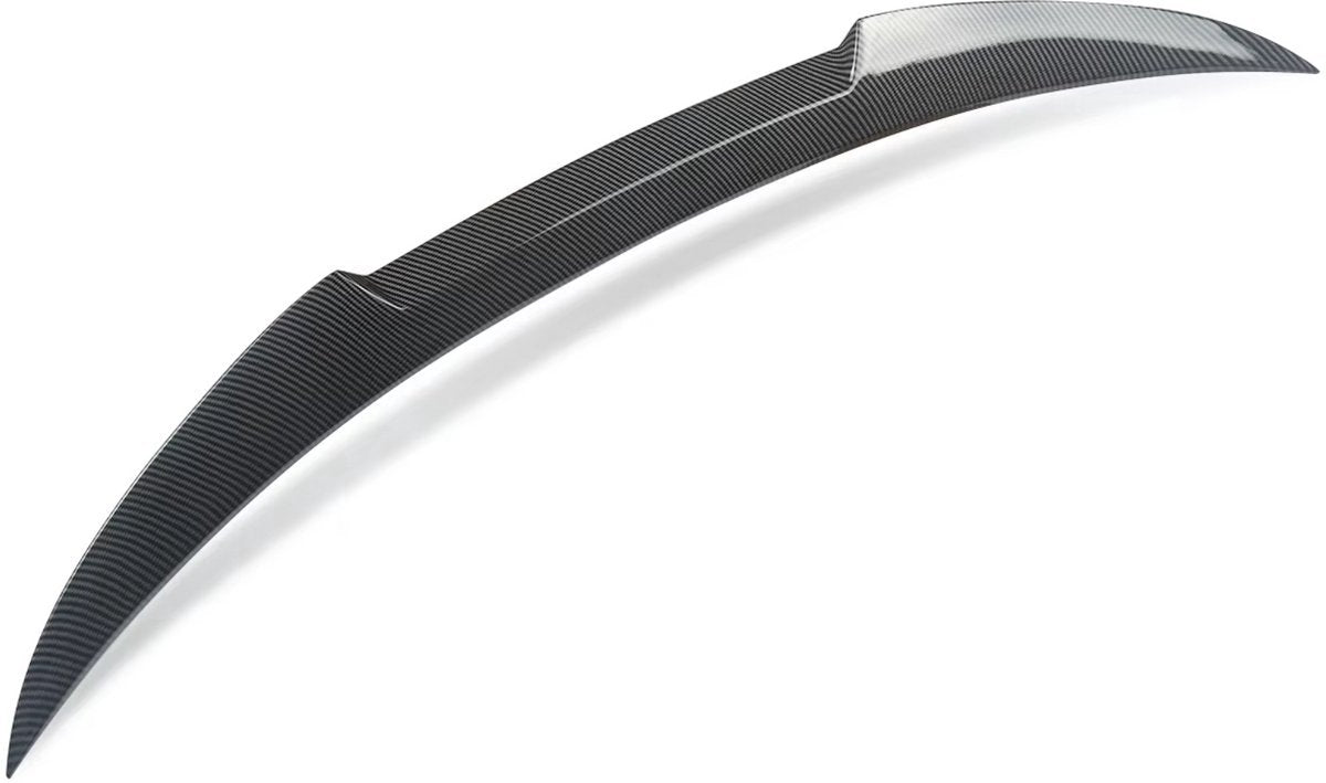Spoiler M4 Torqline - Kofferbak Spoiler Lip - Carbon Fiber Look - Gloss Zwart - Voor BMW E93 335i/M3 (2007-2013) - Auto Accessoires