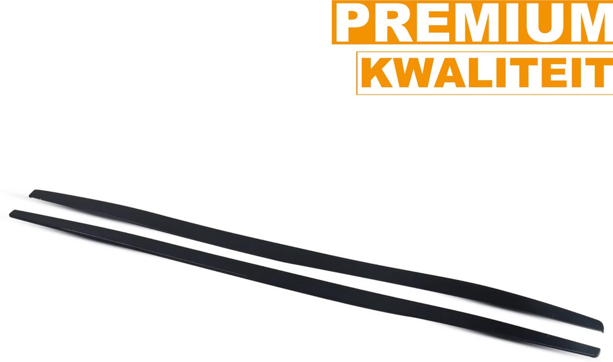 Side Rokken Extension Blades - Voor BMW 1/2 Serie E82/F20/F21/F22/F44 - Gloss Black - Auto accessoires