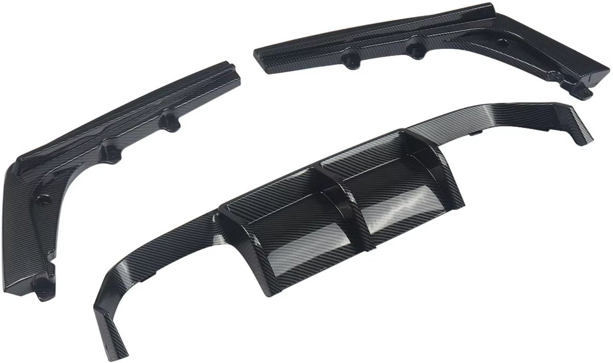 Achterbumper Diffuser Spoiler Lip - Voor BMW F80 M3/F82 M4 (2015-2020) - Carbon Fiber - Auto accessoires