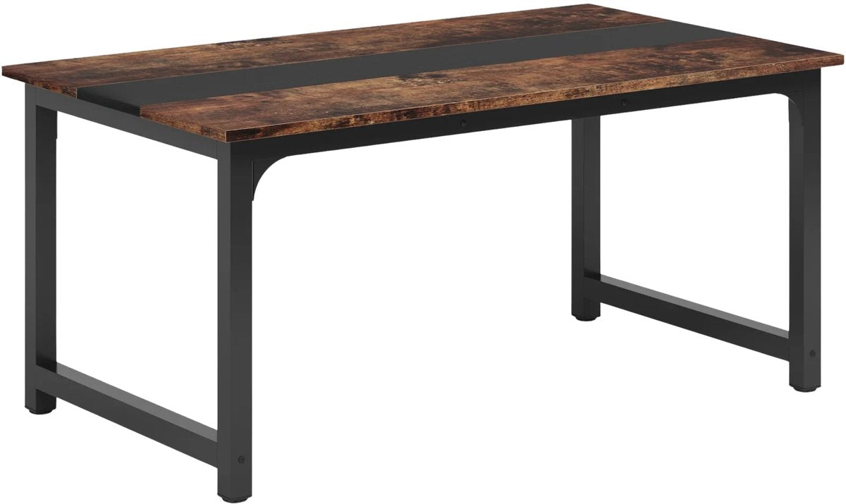Eettafel Avira - 200cm - Voor 6-8 personen - Voor Keuken of eetkamer - Bruin
