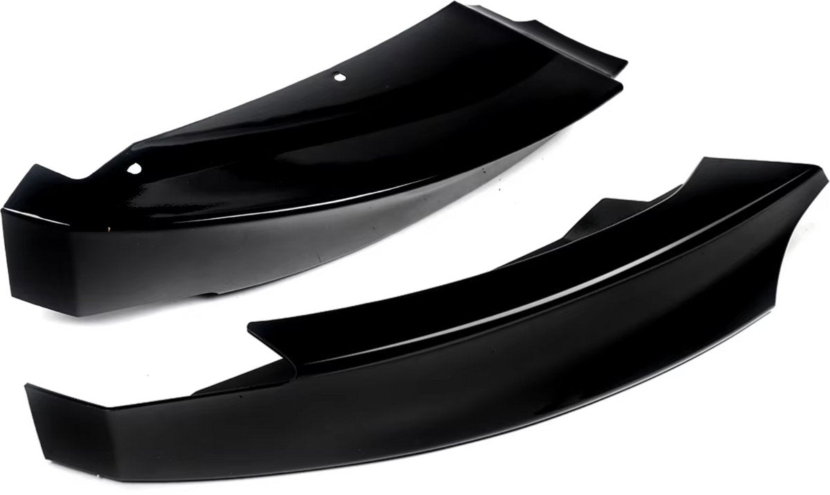 Voorbumper skirt Cover Trim - Voor BMW 1 Serie E82 M Sport (2007-2013) - Carbon Look - Auto accessoires