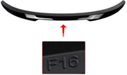 Achterspoiler - Voor BMW X6 F16 2015-2019 - Auto accessoires - Dakspoiler - Kofferbakspoiler - Gloss Zwart