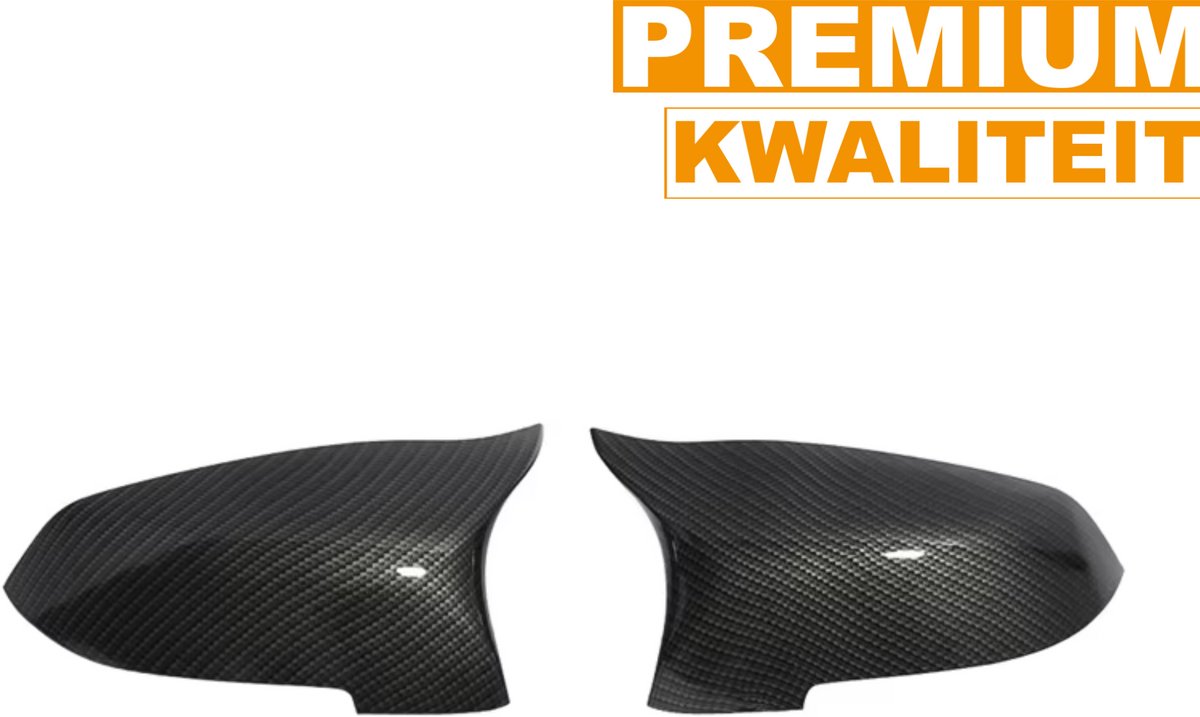Spiegel Cover Cap - Voor BMW 5/6/7 Serie F10/F12/F01 529i/640i - Koolstofvezel Look - Auto accessoires