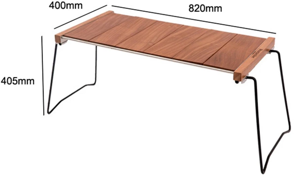 Opvouwbare campingtafel - Inklapbaar - Picknick en barbecue - Compact
