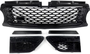 Grille Evoque Nitro - Voorbumper grill - Autobiografie Look - Voor Range Rover Sport L320 (2010-2013)