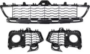 Mistlicht Grille Cover - Voor BMW F32/F33/F36 (2013-2020) - M Sport Midden + Links + Rechts - Auto accessoires