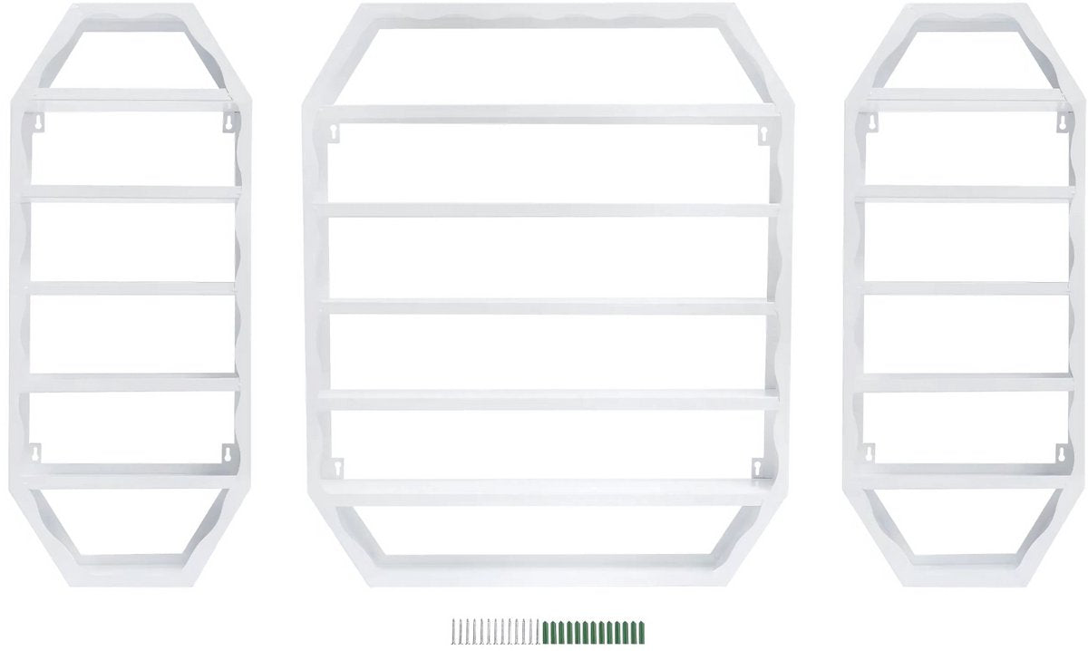 Nagellak rek - Nagellak organizer - Wandrek - Wit