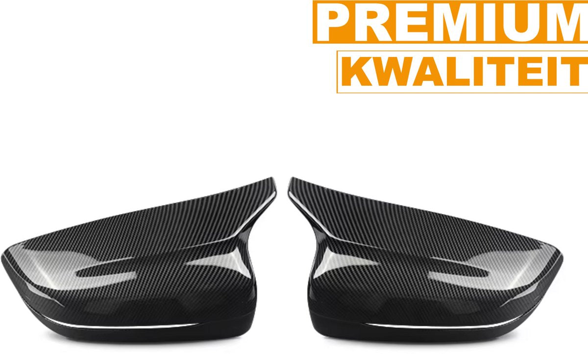 Buitenspiegel Behuizing - M Stijl - Carbon Look - Auto accessoires - Voor BMW 3 Serie G20/G28 & 5 Serie G30/G38 (2017+)