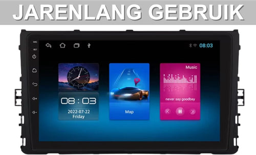 Android Auto Radio - Voor VW Volkswagen MQB Polo Plus, T-Cross, T-Kruis, T-Roc - CarPlay, 4G, Multimedia GPS Navigatie