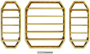 Nagellak rek - Nagellak organizer - Wandrek - Goud