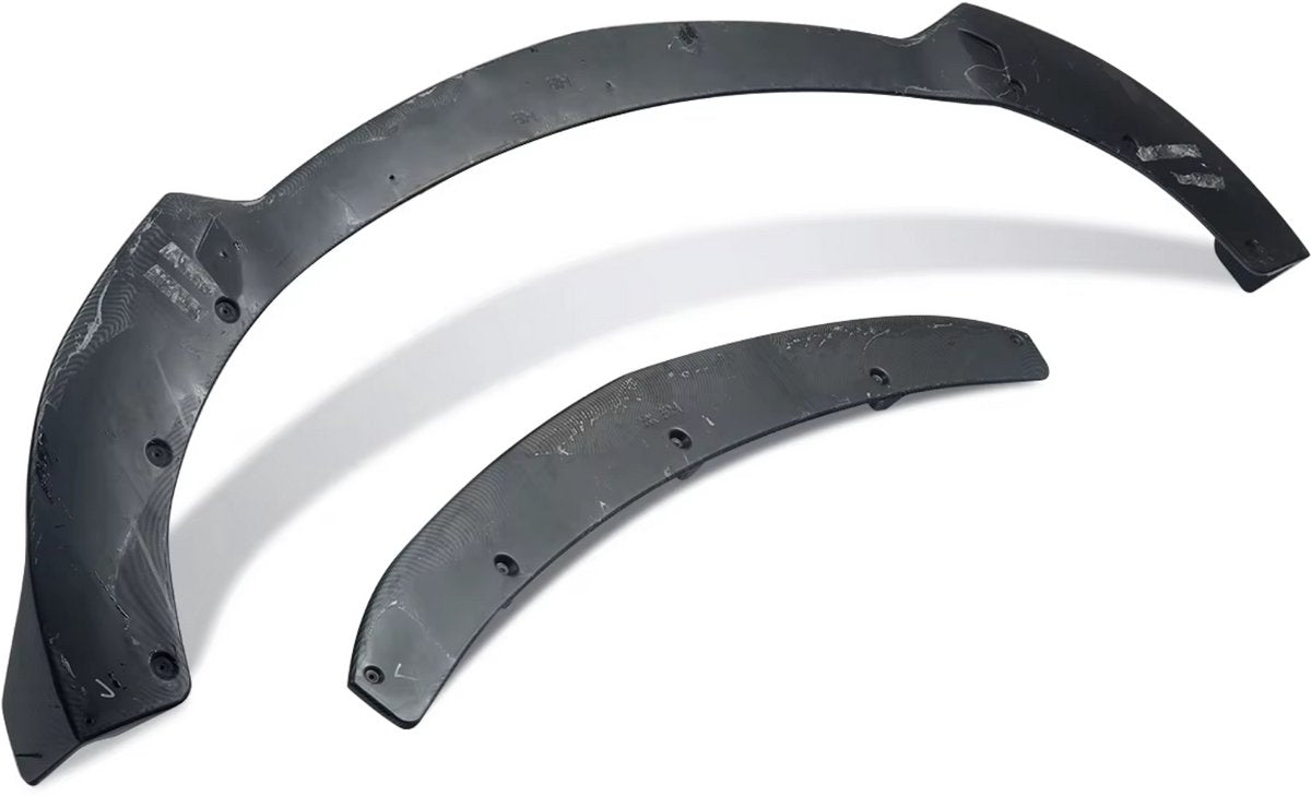 Voorbumper Lip Spoiler Splitters - Voor Mercedes E-Klasse W213 E63 AMG (2016-2019) - Carbon Look F1 Style - Auto Accessoires