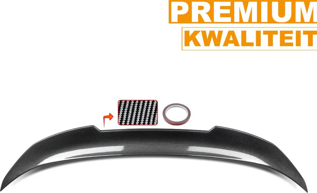 Spoiler Voltrix - Spoiler - Voor BMW F44 228i/M235i Gran Coupe (2020-2022) - PSM Stijl Highkick - Zwart - Auto accessoires