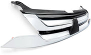 Bovenste Grille - Voorbumper - Voor Mitsubishi Outlander (2016-2018) - Chroom/Zwart - Auto Accessoires