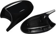 Spiegelkappen - Voor BMW E90/E91/E92/E81 PRE-LCI - Auto accessoires - M3 stijl - Gloss Zwart