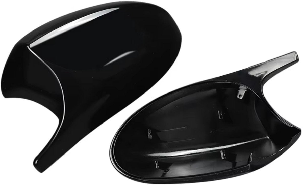 Spiegelkappen - Voor BMW E90/E91/E92/E81 PRE-LCI - Auto accessoires - M3 stijl - Gloss Zwart