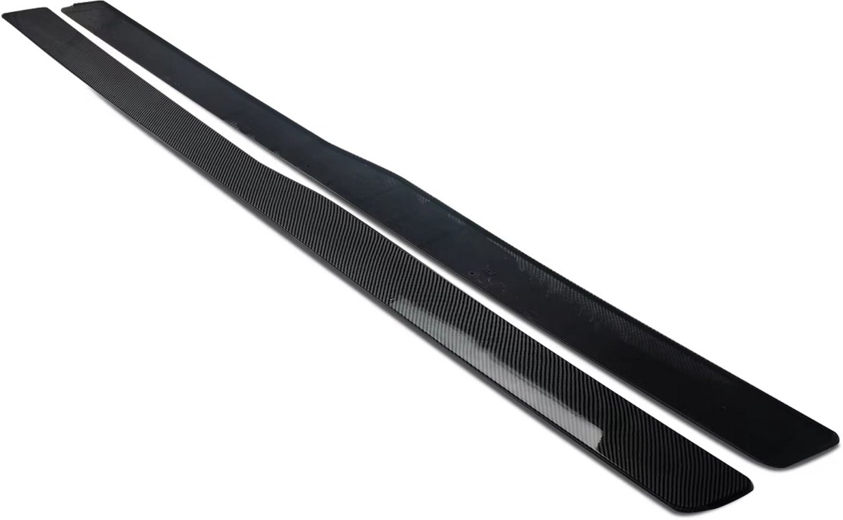Side Rokken Extension Lip - Carbon Look - Voor BMW F80 M3 / F82 M4 M Sport (2015-2020) - Auto Accessoires