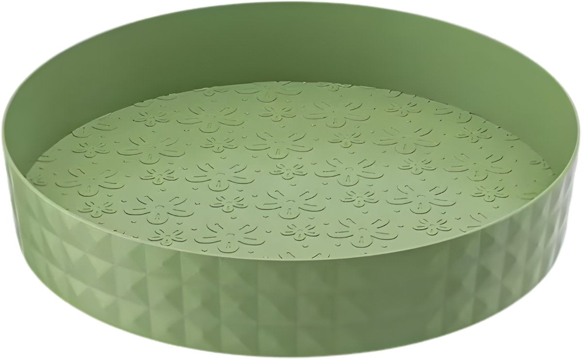 Kruiden draaiplateau - Kruiden orginazer - Keuken orginazer– Voor keuken of badkamer – 360° draaibaar - Groen