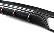 Achterbumper Diffuser met Uitlaat Tips - Voor Mercedes W205 C200/C300 Sedan (2015-2018)- Auto Accessoires