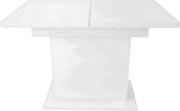 Eettafel - Keukentafel - Uitschuifbaar - Voor Woonkamer of Eethoek - Met Opbergruimte & Modern Design - Rechthoekig IJzer & Hout