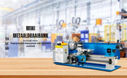 Draaibank PRO - Precisie Metaaldraaibank - 180x350mm Draaibank voor metaal
