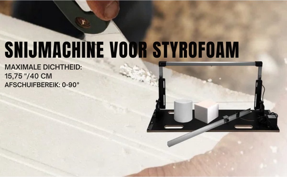 Piepschuimsnijders - Thermozaag - Schuimsnijder met Max. Snijlengte 132 cm