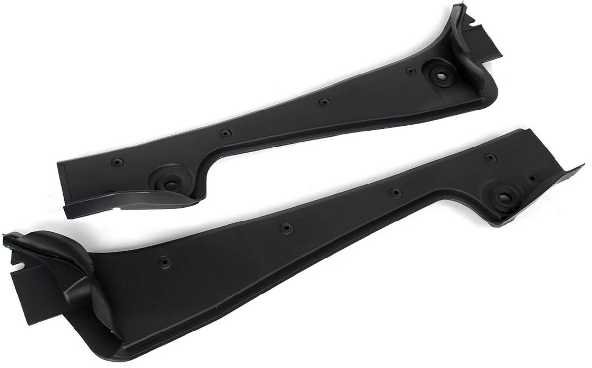 Cowl Trim Voltrix - Voorruit Cowl Trim - Zwart - Voor BMW E60/E61 (2003-2010) - Ruitenwisser Panel Cover