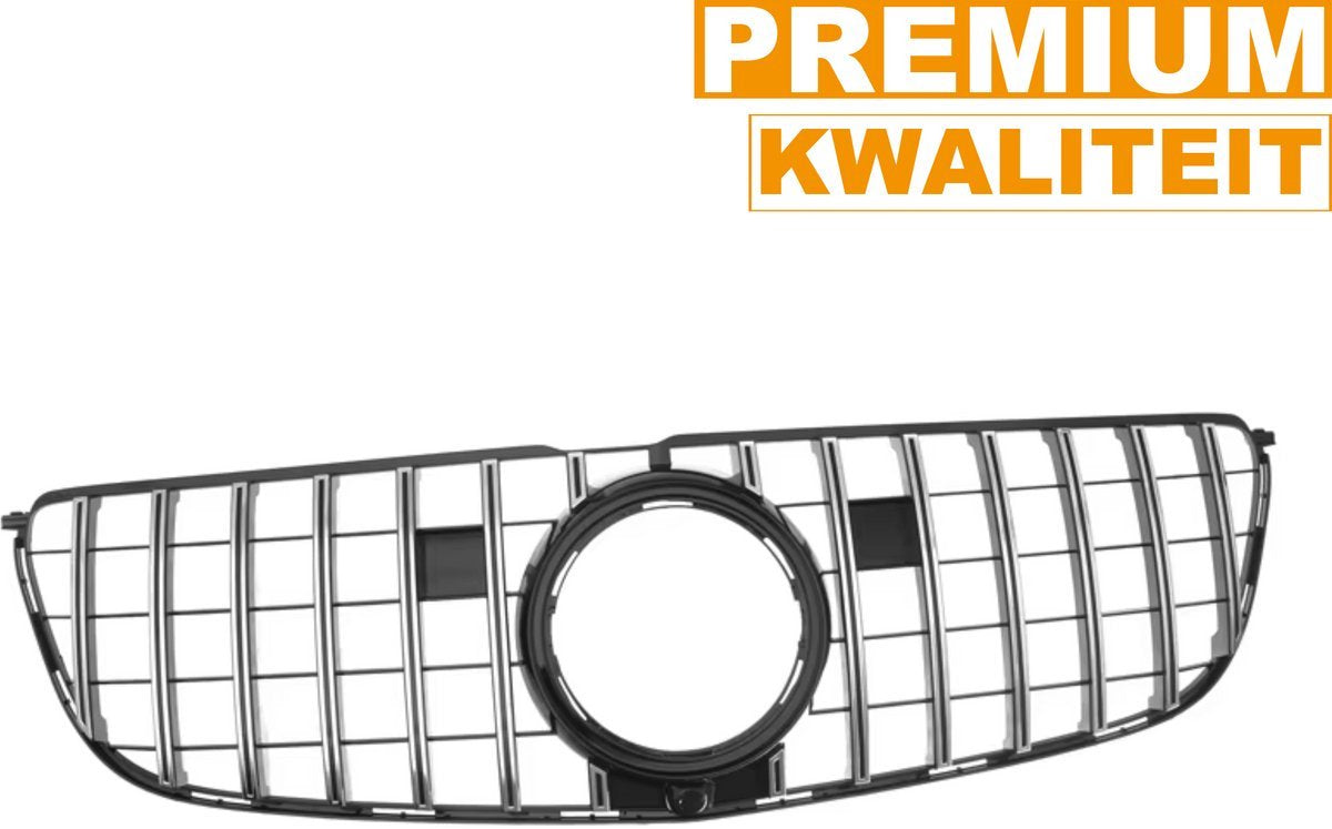 Voorbumper grille Nitronox - Panamericana GT Stijl - Auto Accessoires - Voor Mercedes GLS Klasse W166 (2016-2019)