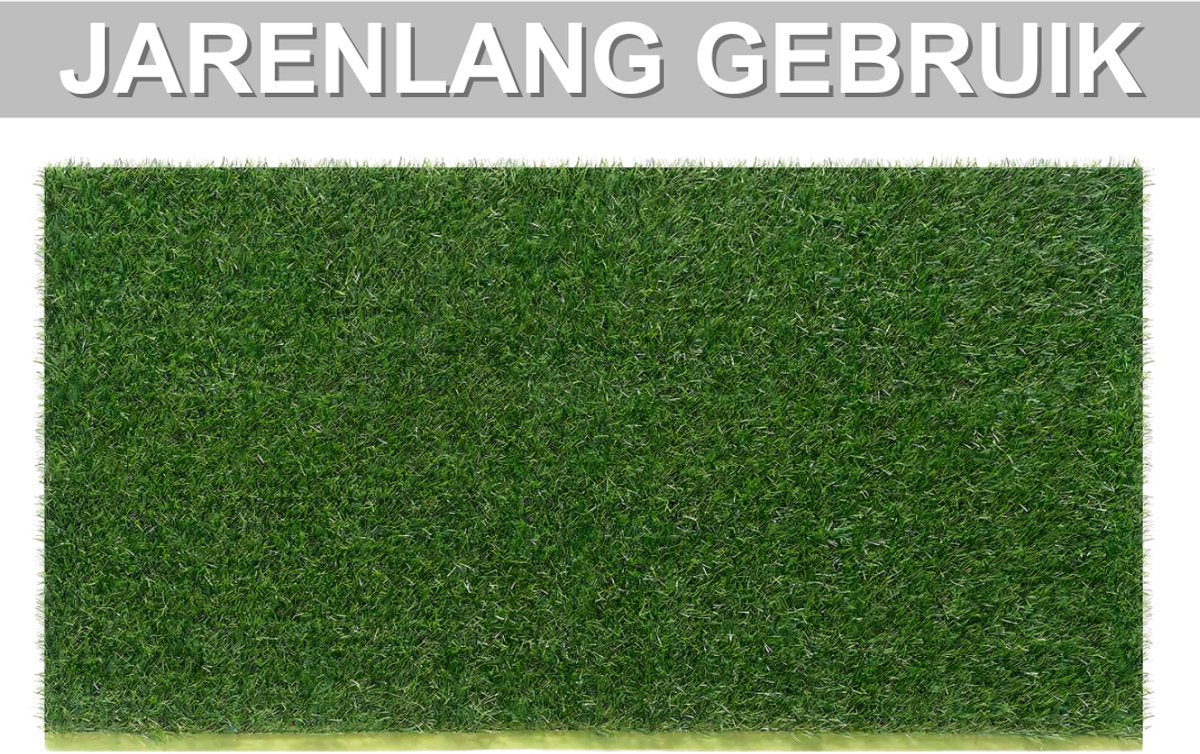 Kunstgrasmat - Voor buiten - 50x200cm - Vloerdecoratie - Tuin