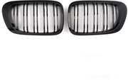 Voorbumper - Voor BMW E46 M3 2-Deur (1998-2004)- Dubbele Slat - Glanzend Zwart - Auto accessoires