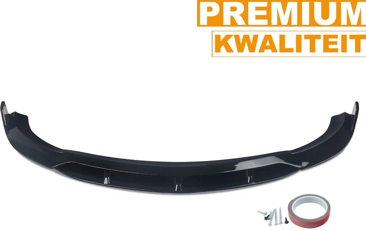 Voorbumper - Voor Mercedes E-Klasse W213 2016-2019 - Auto accessoires - Lip bodykit - Spoiler - E63 stijl - Gloss Zwart