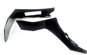 Voorbumper Hoek Winglet Splitters - Voor Ford Mustang GT500 (2015-2022) - Glanzend Zwart