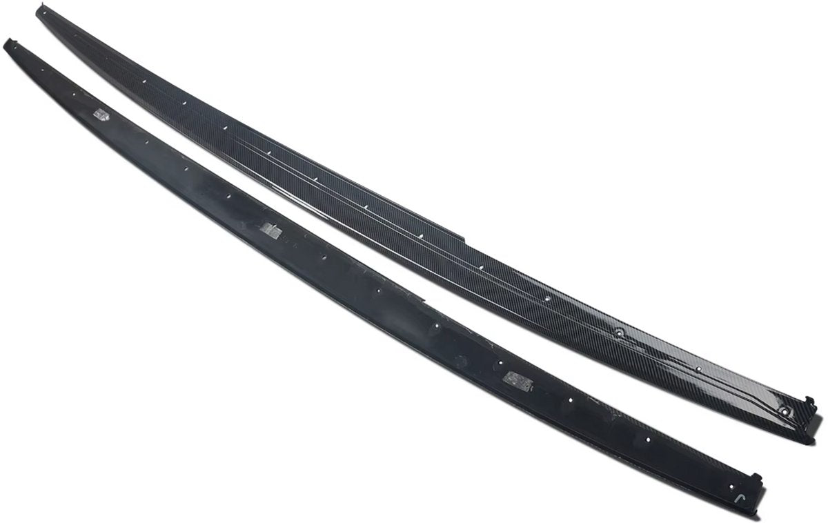 Zijrokken Verlengpaneel - Voor BMW F30 328i/330i (2012-2018) - M Sport Carbon Look - Auto accessoires