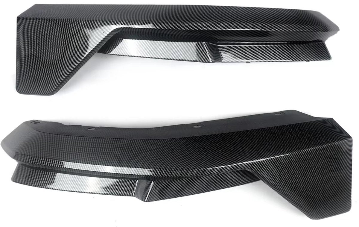 Splitter Lip Fioren - Voorbumper Schorten - Voor BMW G80 M3/G82 Coupe (2021-2023) - MP Stijl - Koolstofvezel Look - Auto accessoires