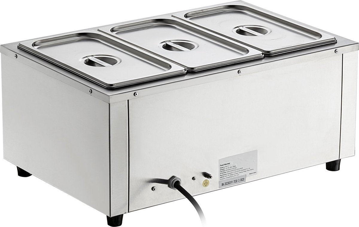 Elektrische Buffet Opwarmer - Stoomtafel - Restaurant of Thuis - 1500W