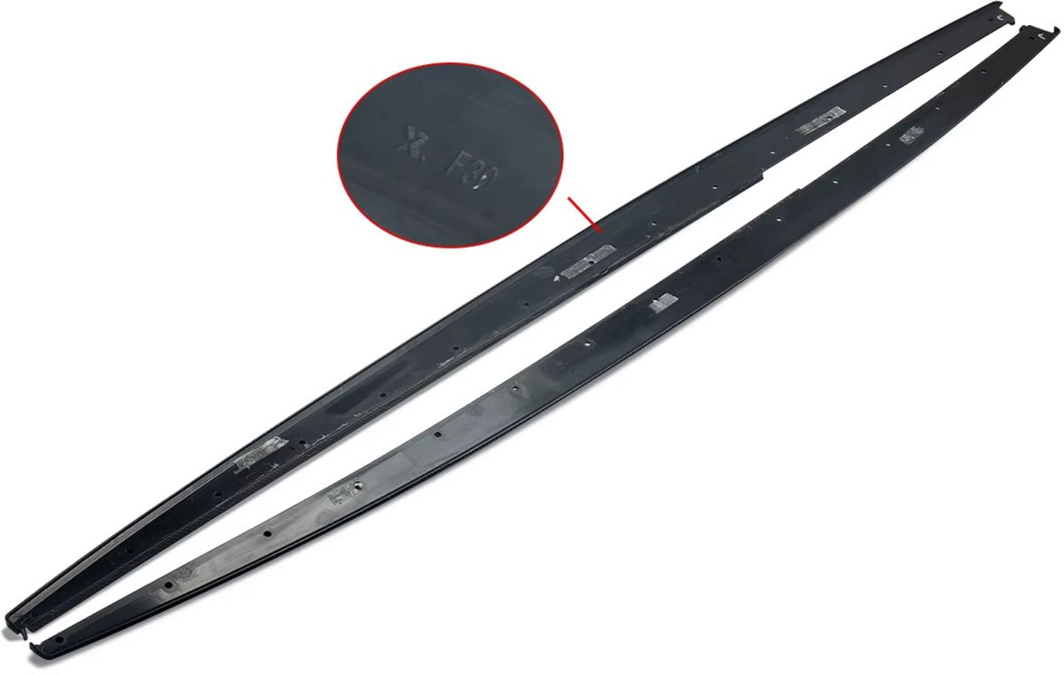 Zijrokken Verlengpaneel - Voor BMW F30 328i/330i (2012-2018) - M Sport Carbon Look - Auto accessoires