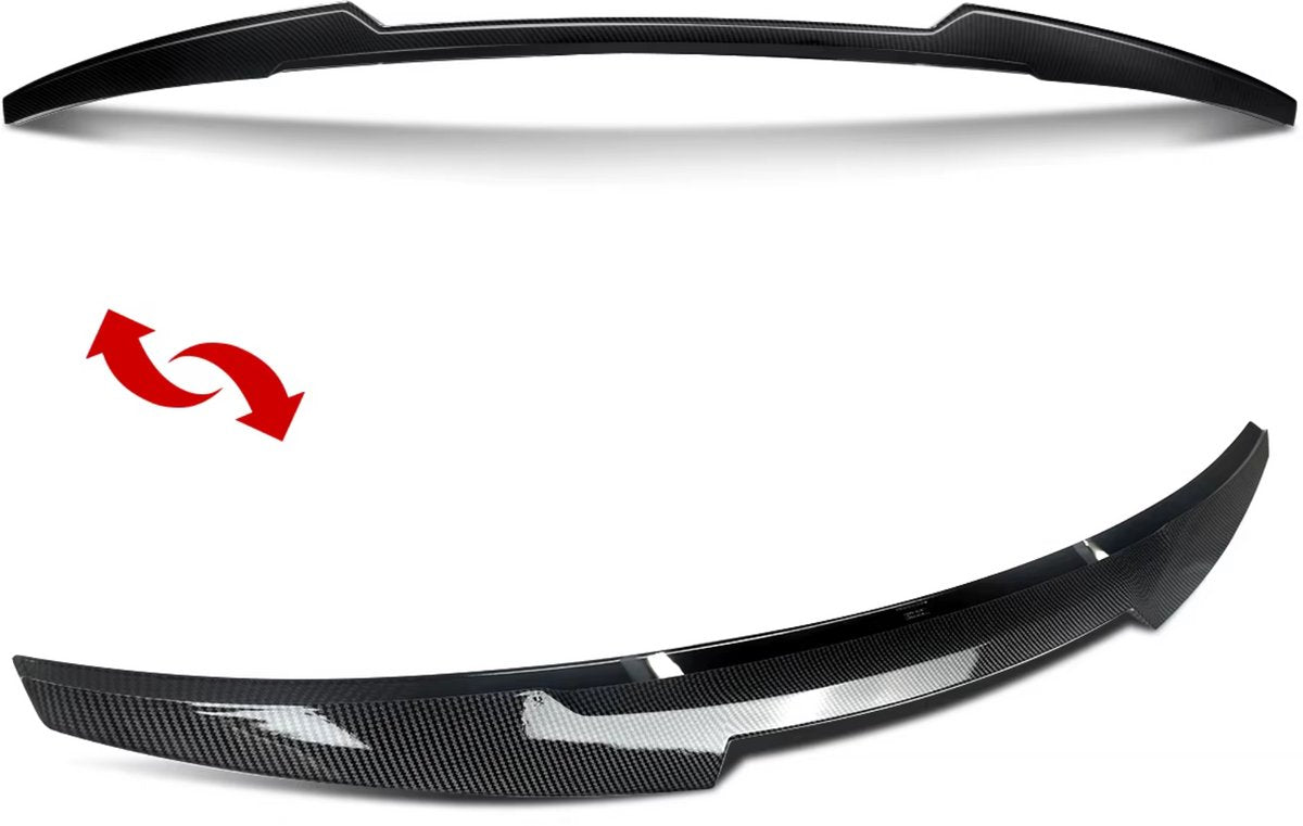 Achterspoiler - Voor Audi A4 B9 Sedan 2017-2022 - Auto accessoires - Kofferspoiler - Achterklepspoiler - Carbon Look