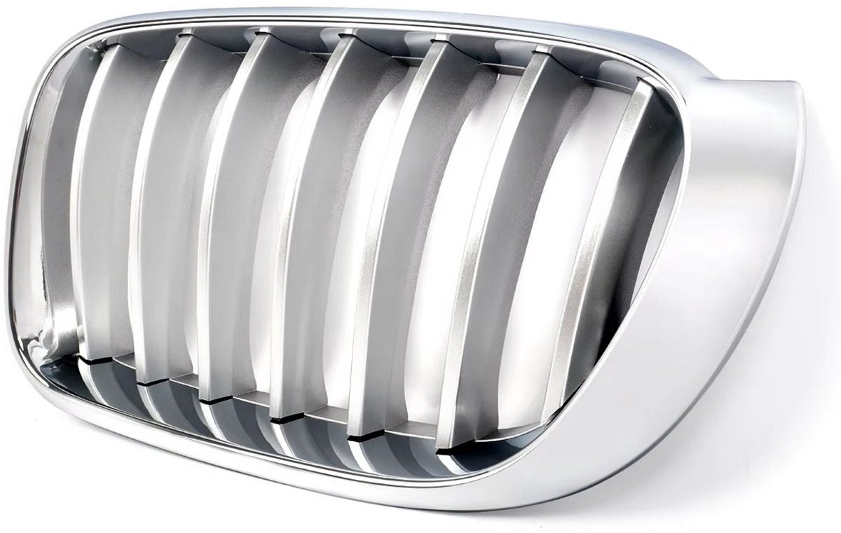Voorbumper grille deluxe - Rechterkant - Chroom - Auto accessoires - Voor BMW F25 X3/X4 F26 (2014-2017) - Auto Accessoires