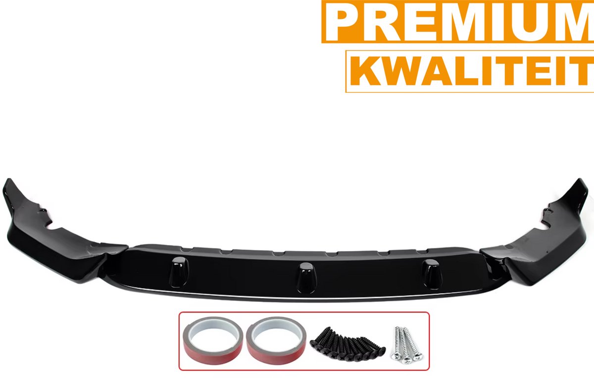 Voorbumper Lip Splitter Spoiler - Voor BMW X7 G07 M Sport (2019-2022) - Gloss Black ABS - Auto accessoires