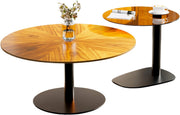 Marina Salontafel - Set van 2 - Beukenhout top