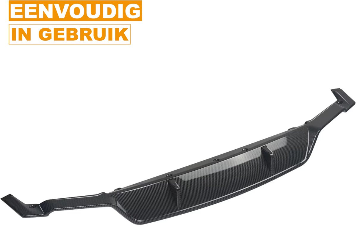 Achterdiffuser Lip - 3D Carbon Look - Voor BMW G30/G38 M-Performance (2016+) - Auto Styling